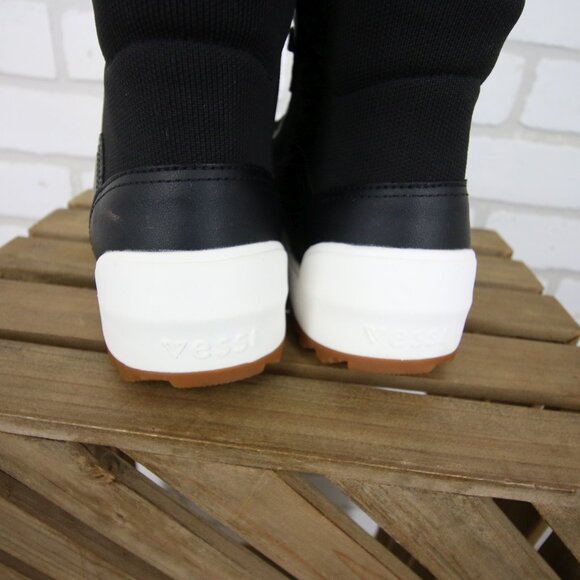 Vessi Alta Womens 6 High Top Fleece Lined Black Waterproof DymaTex Sneaker Boot - Picture 6 of 11